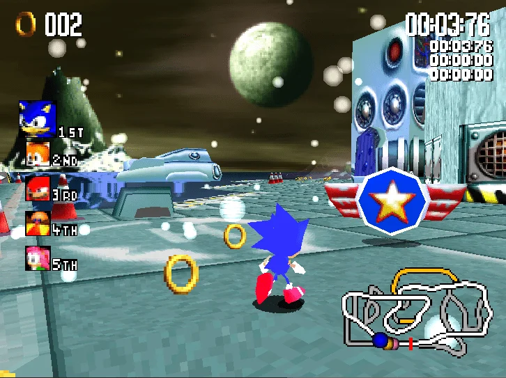 Sonic R (Port) PSP Captura 5