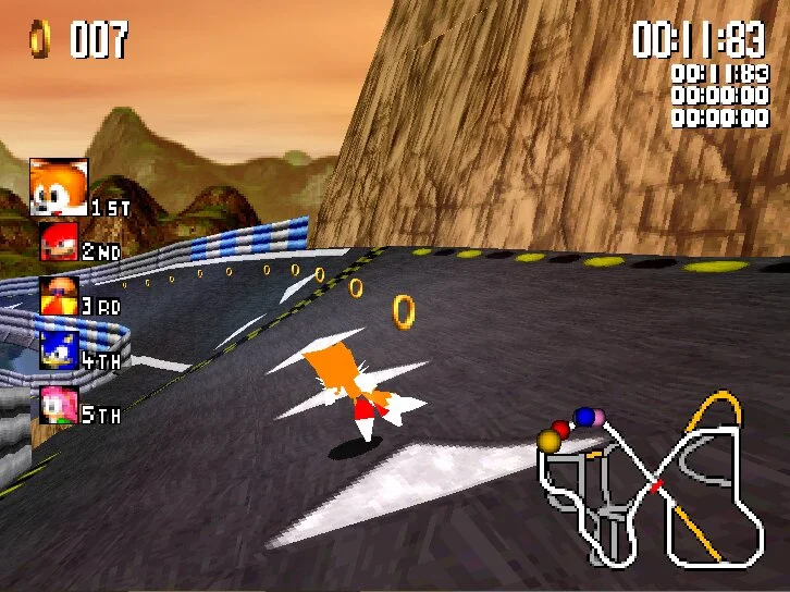 Sonic R (Port) PSP Captura 4