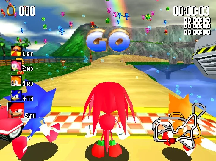 Sonic R (Port) PSP Captura 3